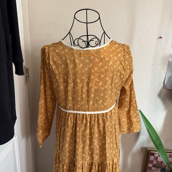 Christy Dawn Paloma Dress Biscotti Cosmo Floral SP - Picture 6 of 9